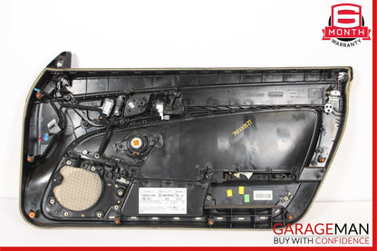 12-16 Mercedes R172 SLK350 Front Left Side Interior Door Panel Cover Assy Beige
