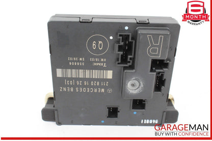 03-09 Mercedes W211 E500 E550 Rear Right Side Door Control Module Unit OEM