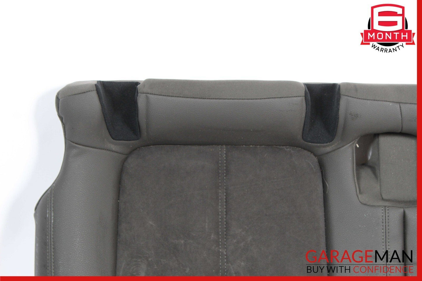 15-18 Porsche Macan Rear Lower Bottom Seat Cushion Bench Grey OEM