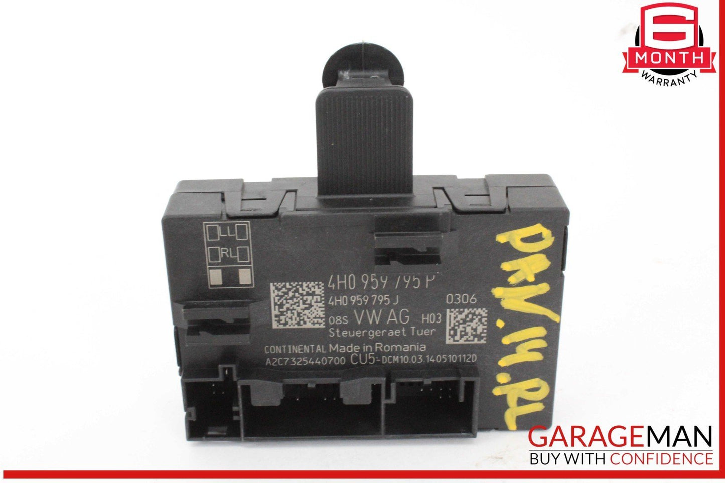 11-18 Porsche Panamera 970 E-Hybrid Rear Left or Right Side Door Control Module