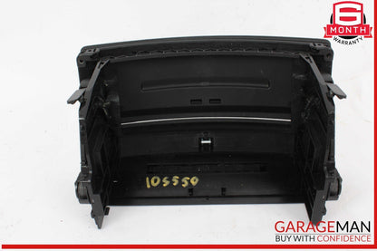 07-13 Mercedes W221 S550 Center Console CD Player Cover Trim Panel Black OEM