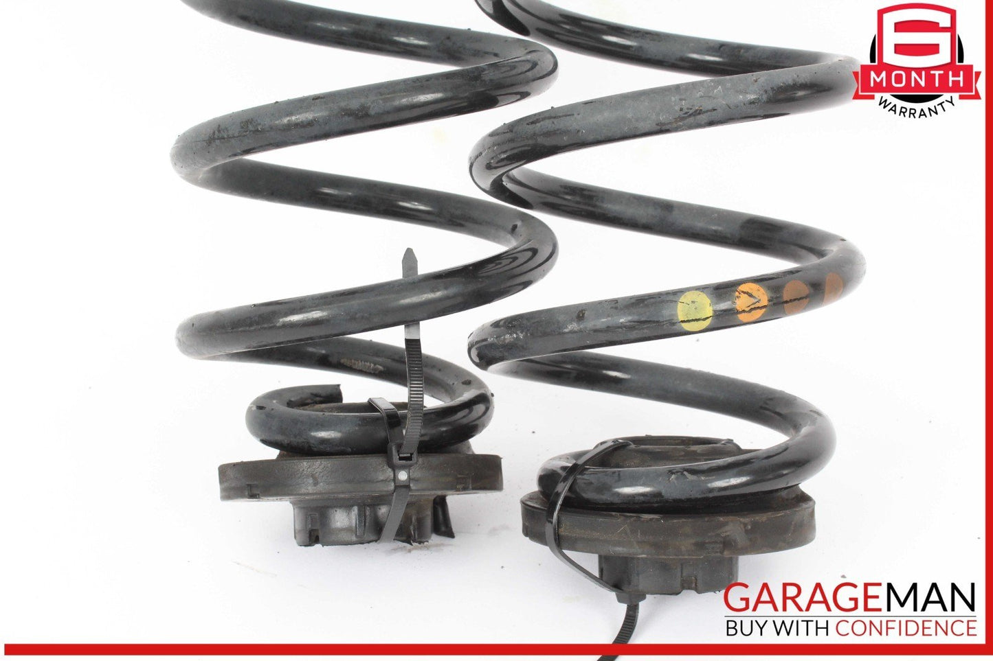 14-17 Audi SQ5 Rear Left and Rear Right Side Coil Spring Set of 2 OEM