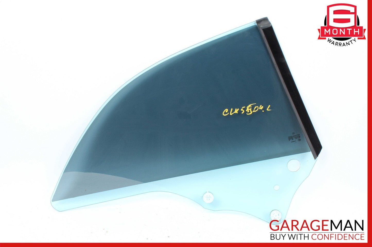 03-09 Mercedes W209 CLK55 CLK500 Rear Left Side Door Window Glass OEM