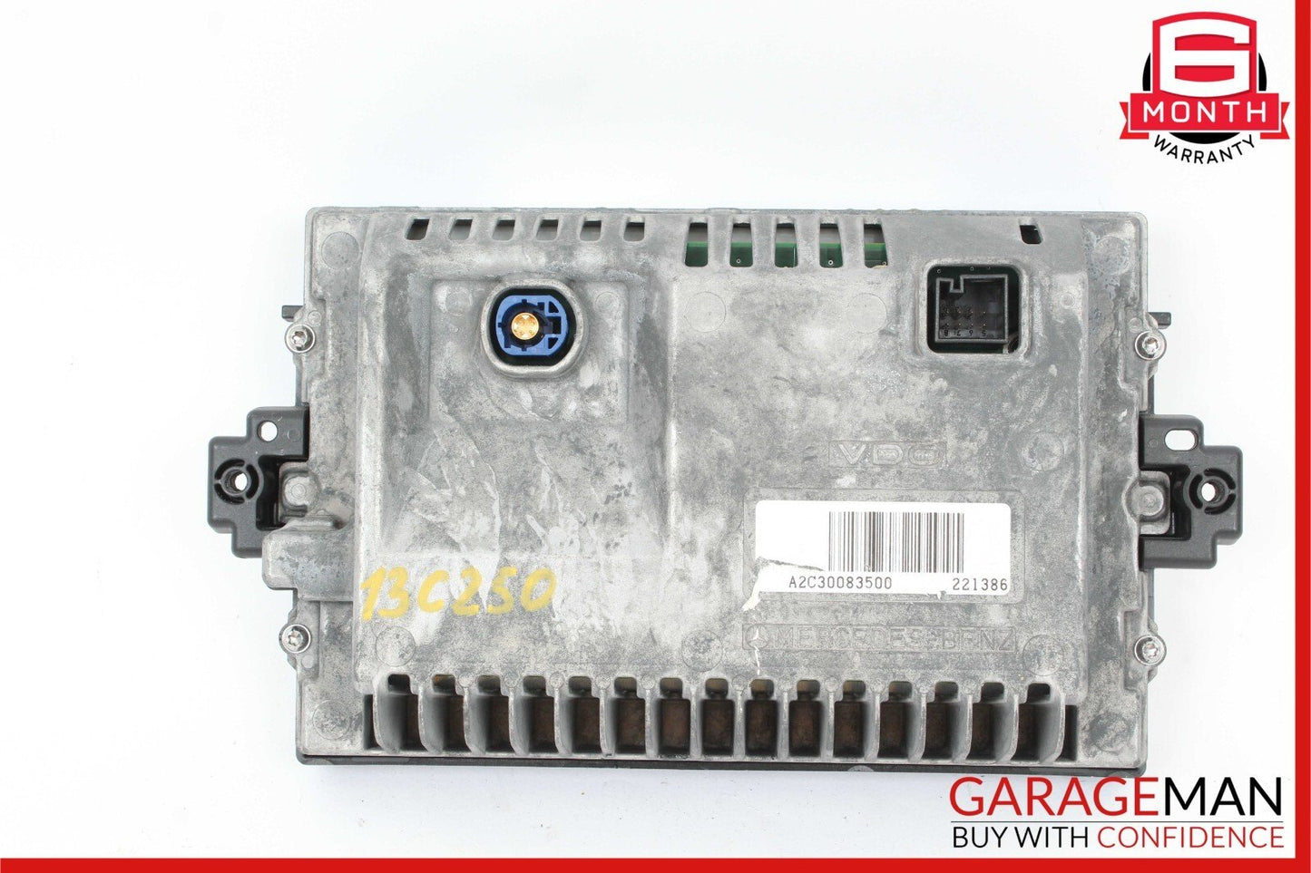 12-16 Mercedes W204 C350 In Dash GPS Navigation LCD Display Screen Monitor OEM