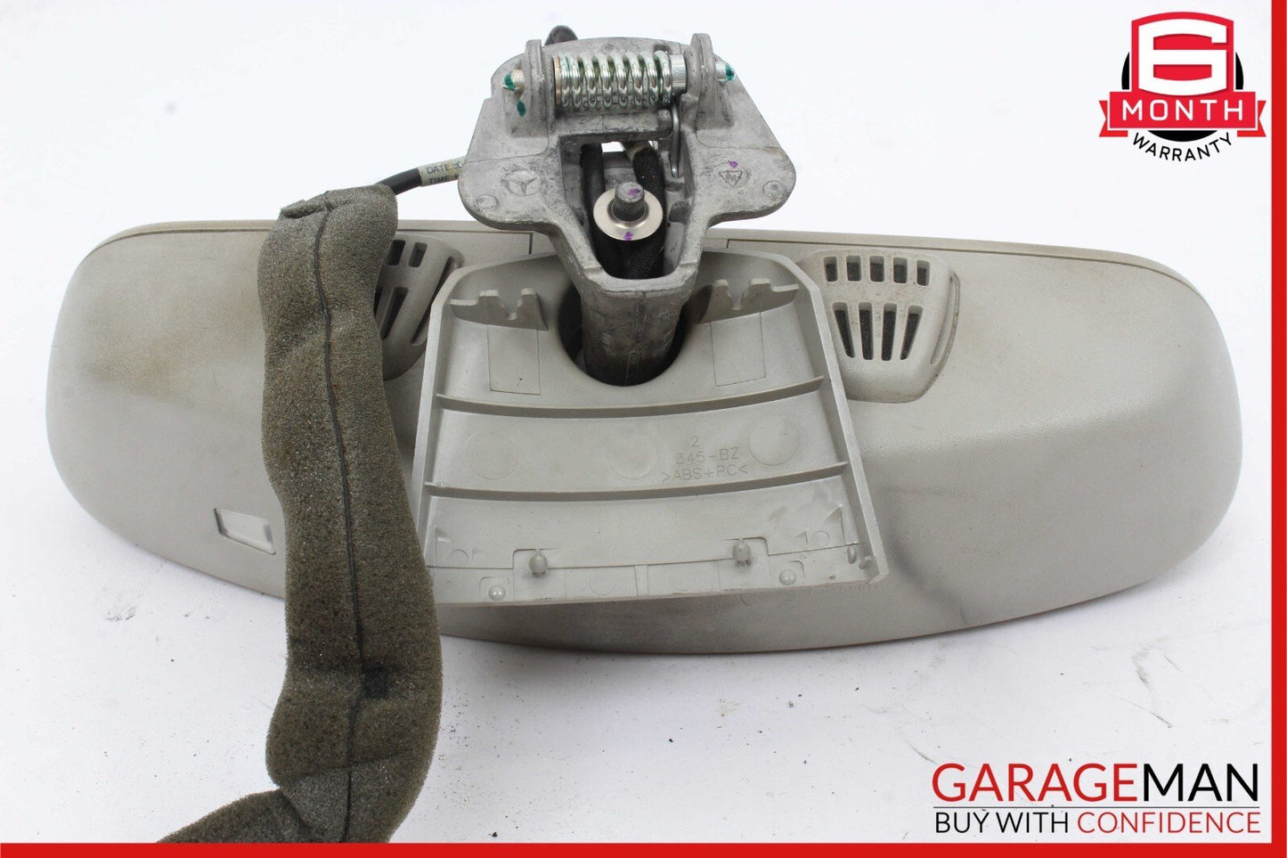10-16 Mercedes W212 E350 E400 C250 Interior Rear View Mirror Gray 2048104217 OEM
