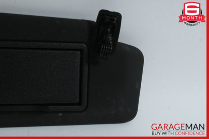 08-15 Mercedes W204 C250 C350 Right Side Sun Visor Shade Sunvisor Black OEM