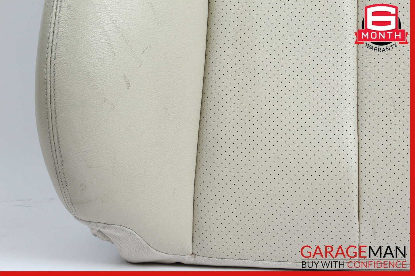 03-09 Mercedes W209 CLK320 CLK500 Front Right Side Top Upper Seat Cushion Beige