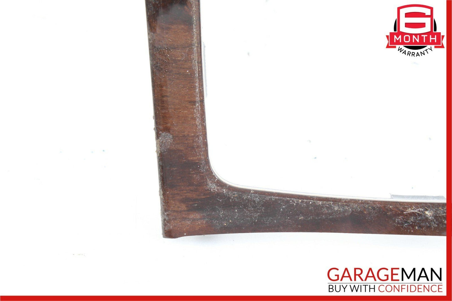 08-15 Mercedes W204 C250 C300 C350 Center Console Shift Shifter Bezel Trim Wood