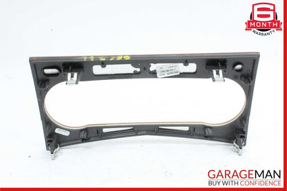 08-14 Mercedes W204 C300 4MATIC AC A/C Climate Control Switch Trim Cover Bezel