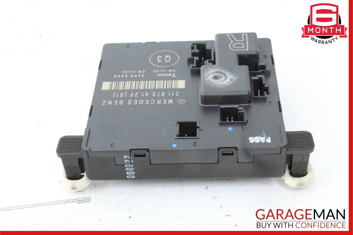 03-09 Mercedes W211 E350 E550 E63 AMG Rear Right Side Door Control Module Unit