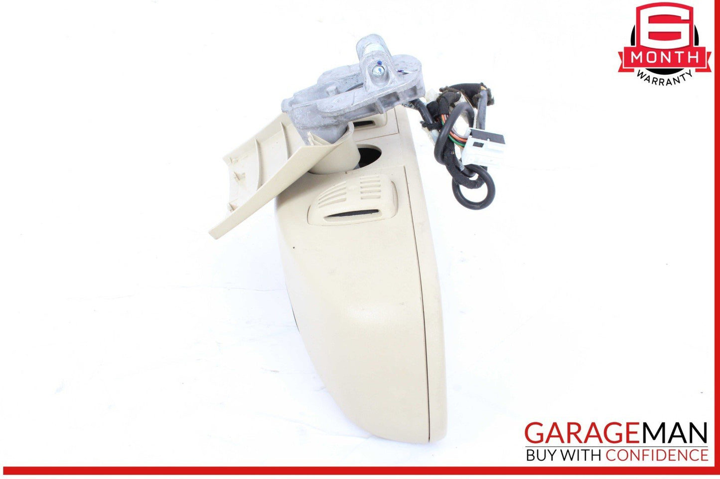 12-17 Mercedes W204 C350 C300 E350 Top Upper Interior Rear View Mirror Beige OEM