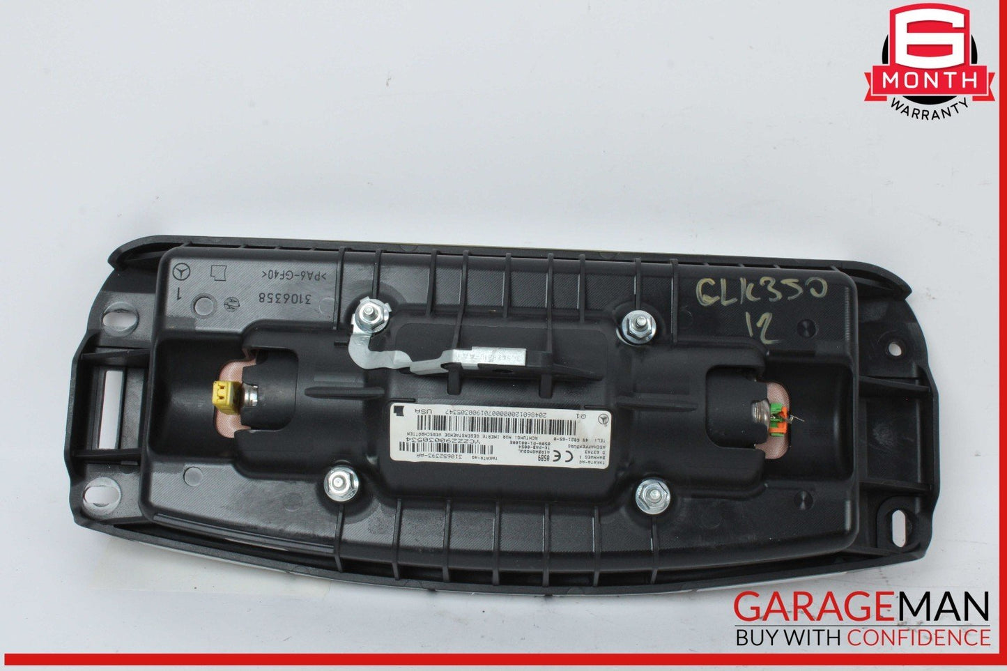 08-15 Mercedes X204 GLK350 Front Right Passenger Side Dash Airbag Air Bag OEM