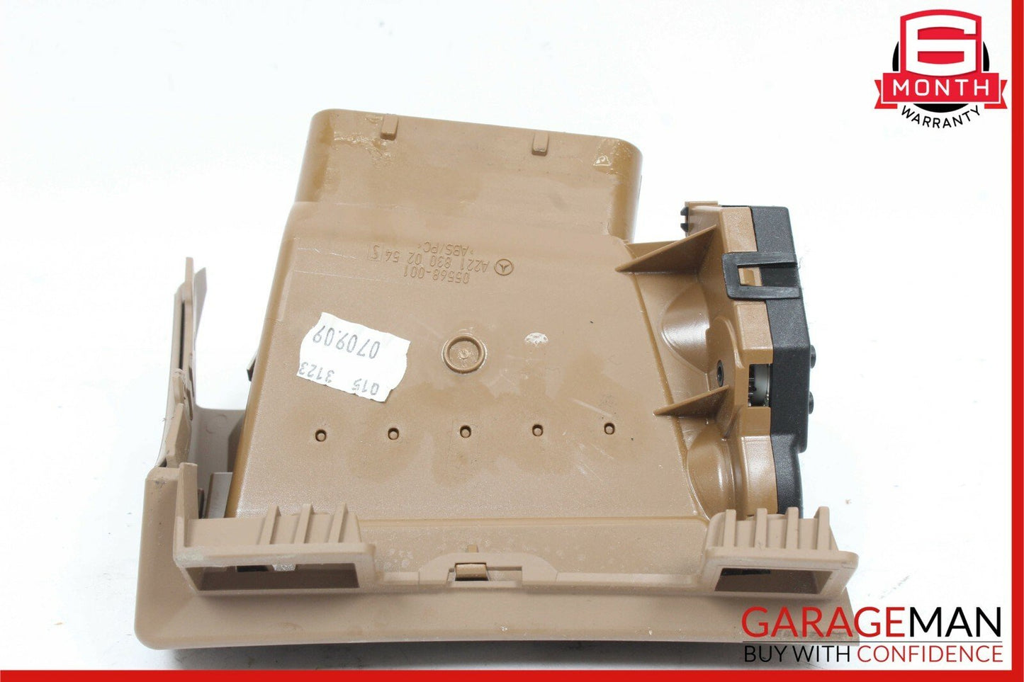 07-13 Mercedes W221 S400 CL550 Front Right Side Dash A/C Air Vent Trim Brown OEM