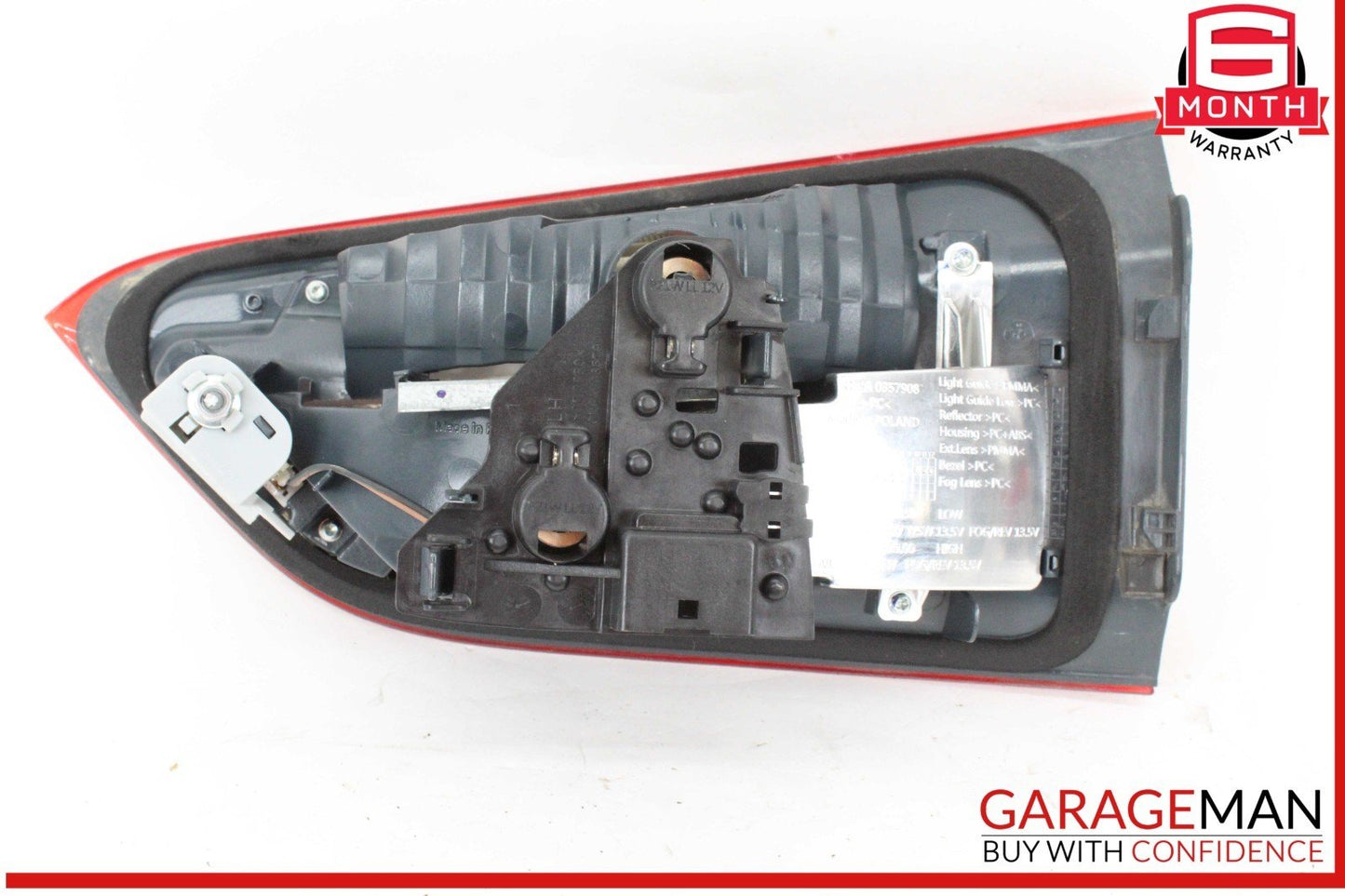 16-22 BMW X1 F48 Rear Left Driver Side Inner Tail Light Lamp LED 7350697 OEM