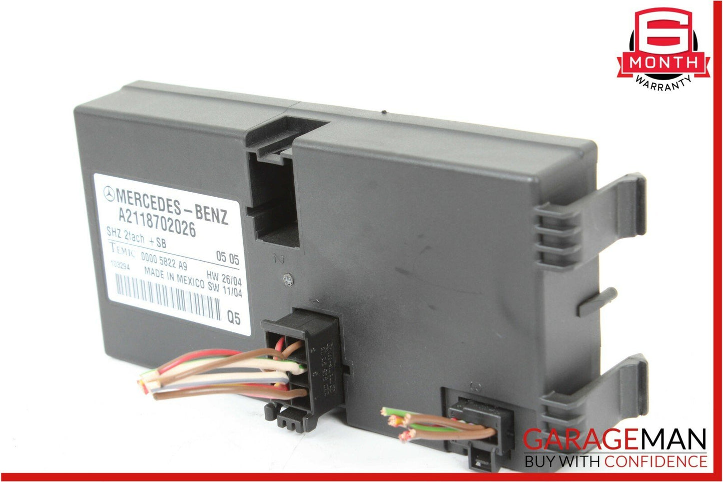 06-11 Mercedes W219 CLS500 CLS350 E550 Heated Seat Computer Control Module Unit