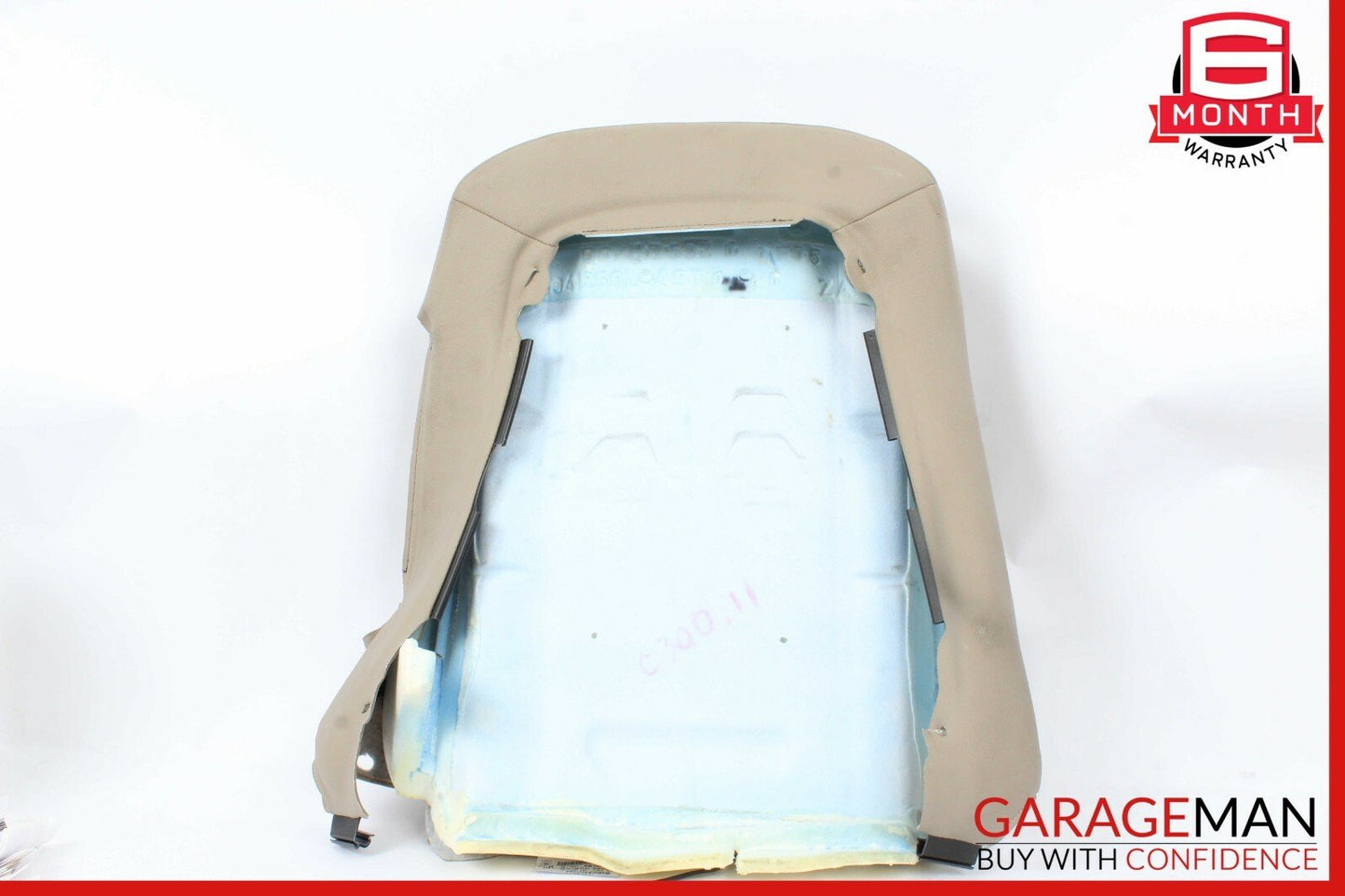 08-11 Mercedes W204 C300 C350 Front Left Side Top Upper Seat Cushion Brown
