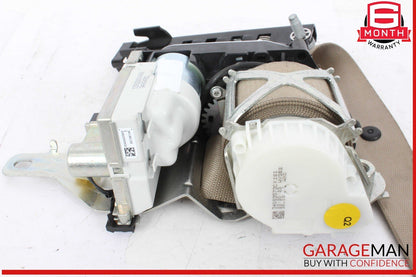 12-19 Mercedes X166 GL350 GLS550 Front Right Side Seat Belt Seatbelt Beige OEM