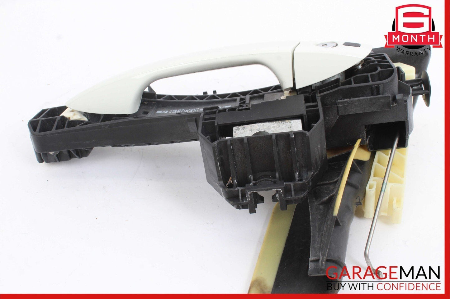 10-13 Mercedes W212 E350 Front Left Side Exterior Door Handle Assembly White OEM