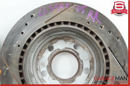 06-11 Mercedes W219 CLS500 Rear Right & Left Brake Rotor Disc Set Drilled OEM