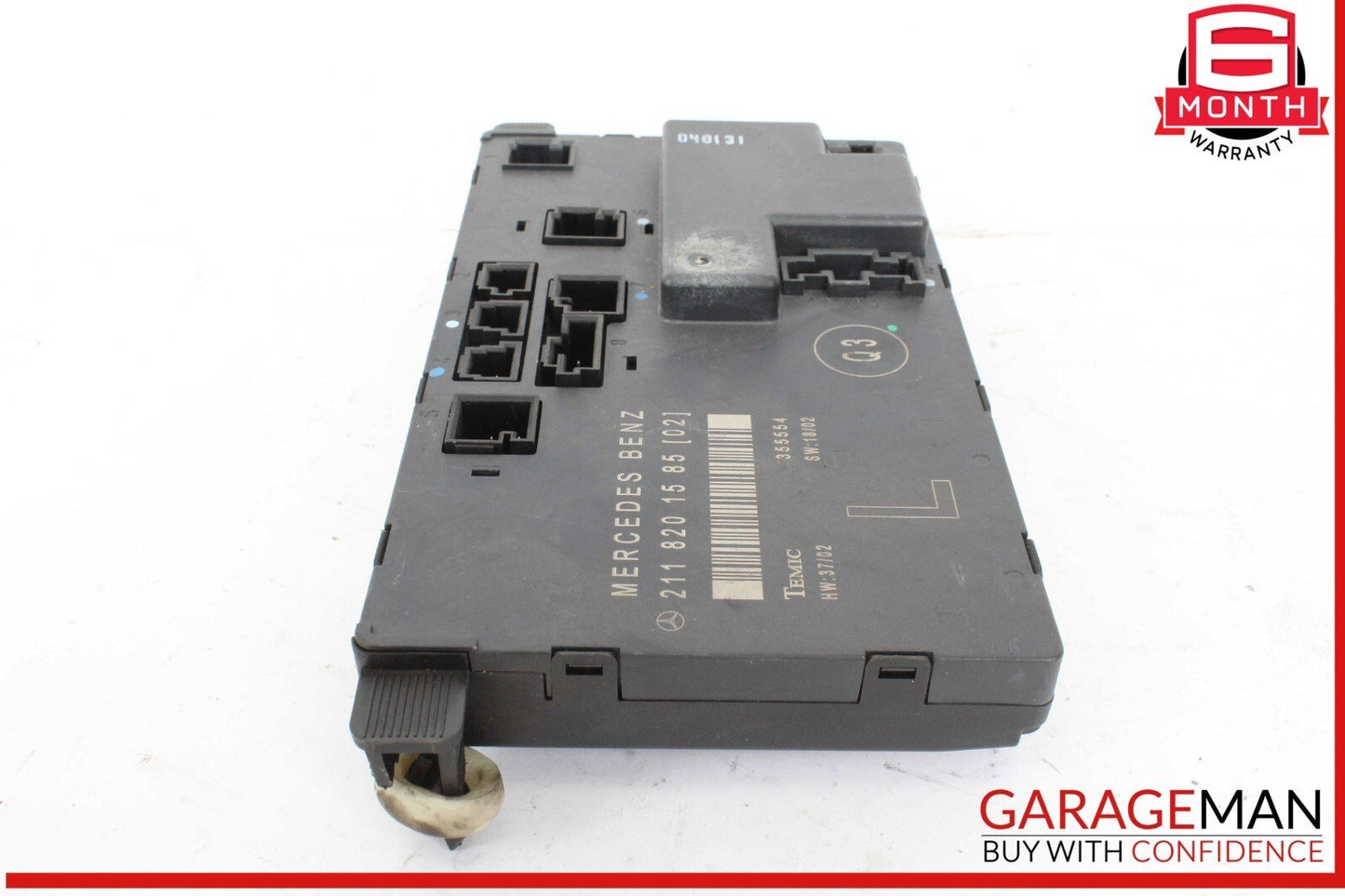 03-09 Mercedes W211 E500 Front Left Driver Side Door Control Module Unit