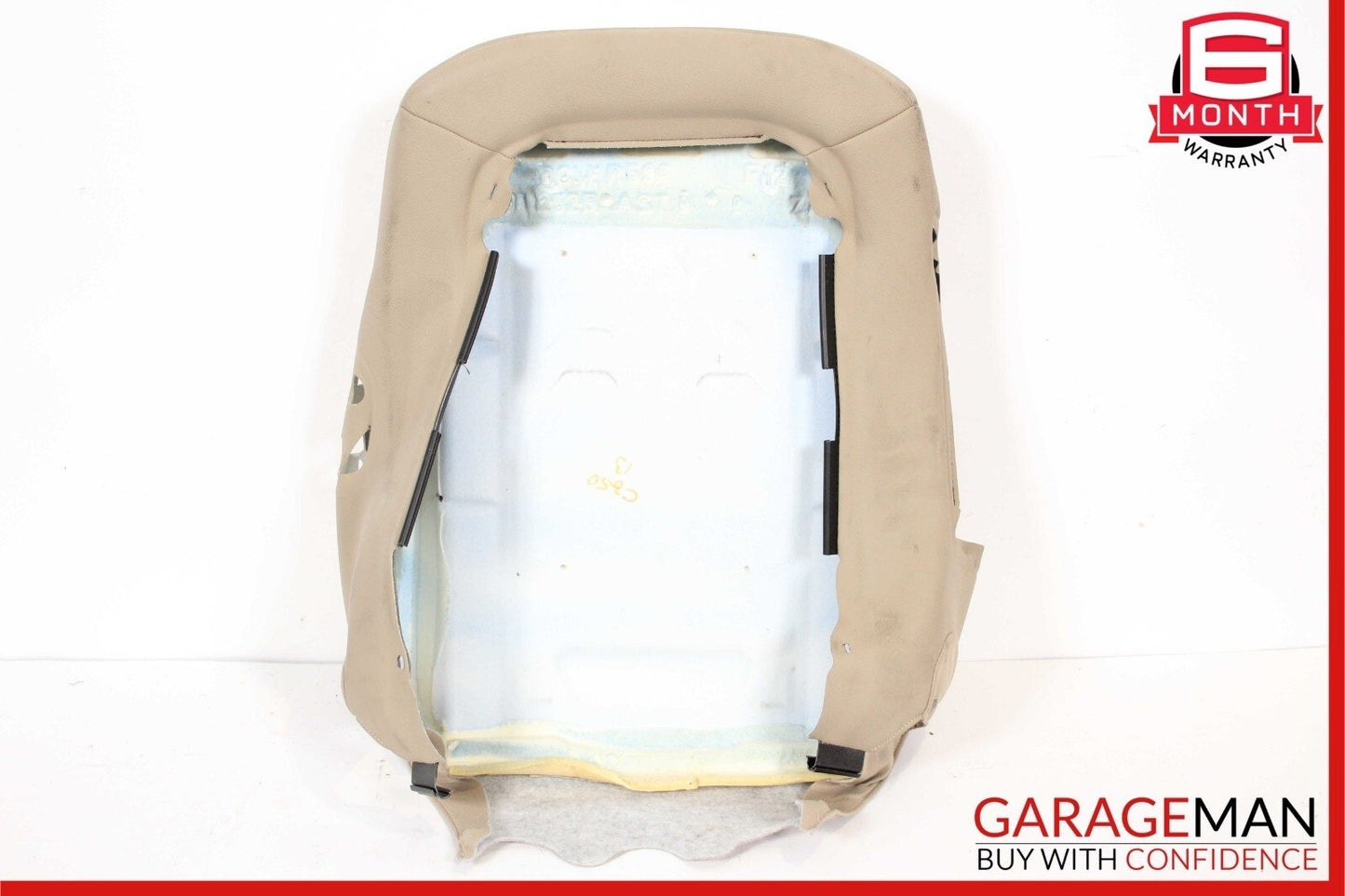 08-14 Mercedes W204 C250 Sedan Front Right Side Top Upper Seat Cushion Beige
