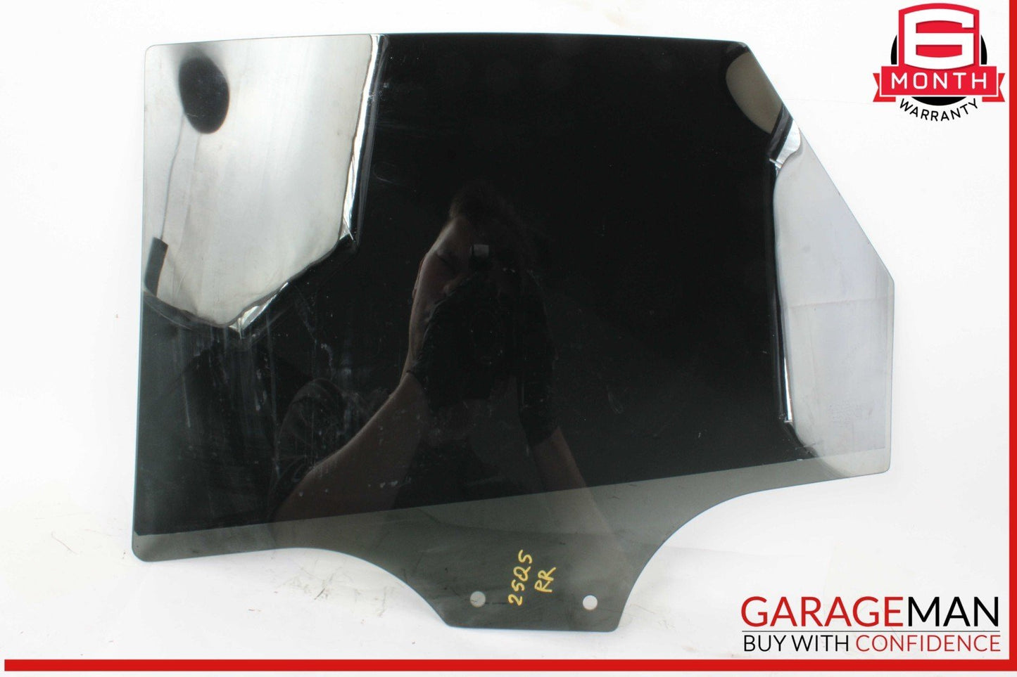 18-25 Audi Q5 Rear Right Passenger Side Door Window Glass 43R004553 OEM
