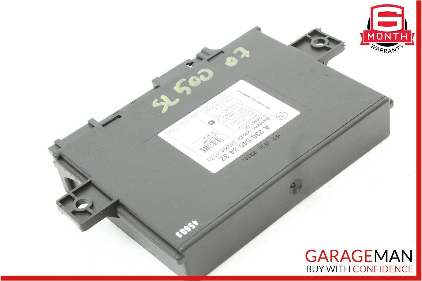 07-08 Mercedes R230 SL550 SL600 Keyless Go Entry Control Module OEM