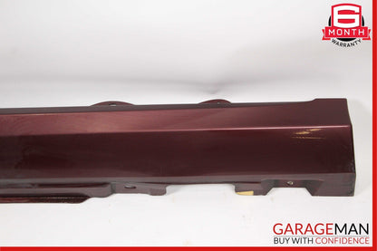 06-13 Mercedes W251 R350 R500 Left Driver Side Rocker Skirt Molding Panel Red