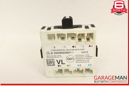 15-20 Mercedes W205 C300 Front Left Driver Side Door Control Module Unit OEM
