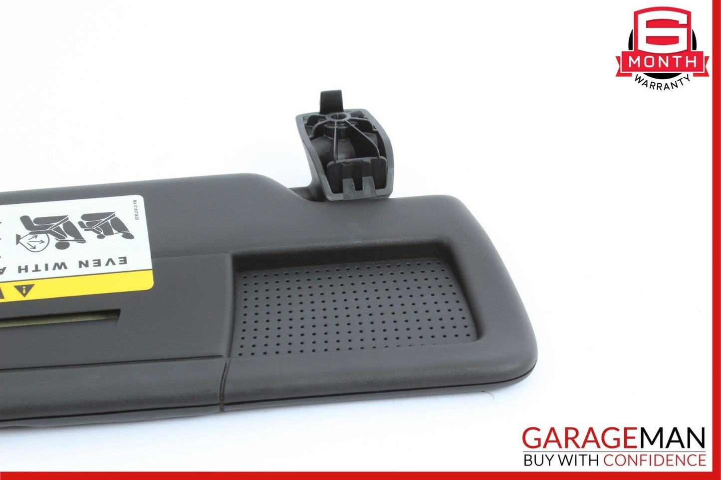 05-11 Mercedes R171 SLK350 Front Right Side Sun Visor Sunvisor Shade Black OEM