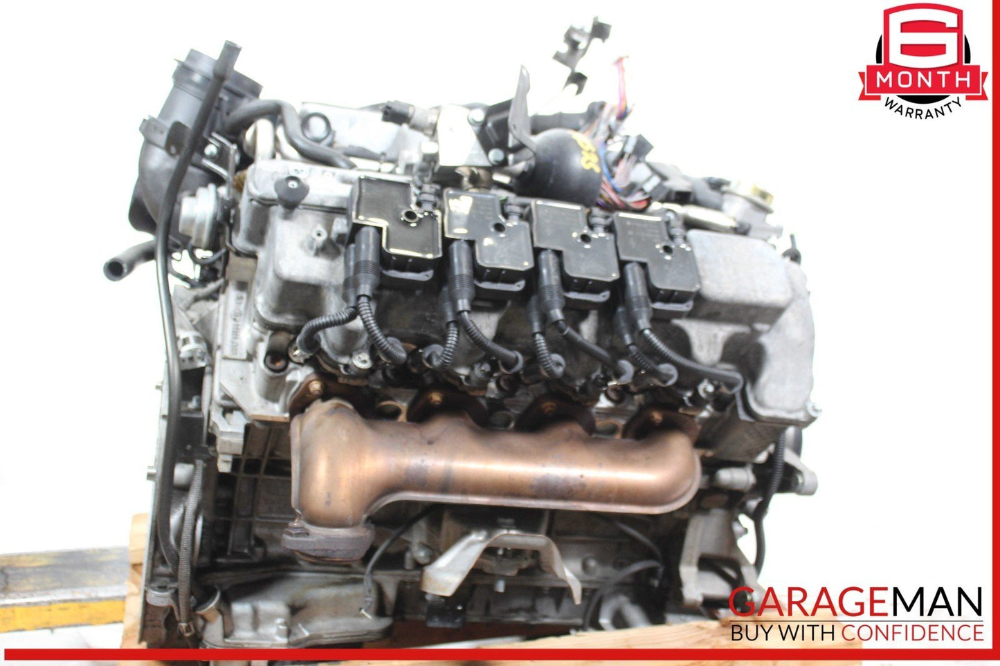03-06 Mercedes R230 SL500 RWD Engine Motor Block Assembly OEM 194k
