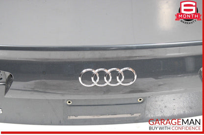 12-18 Audi A6 S6 Trunk Lid Panel Assembly Gray OEM