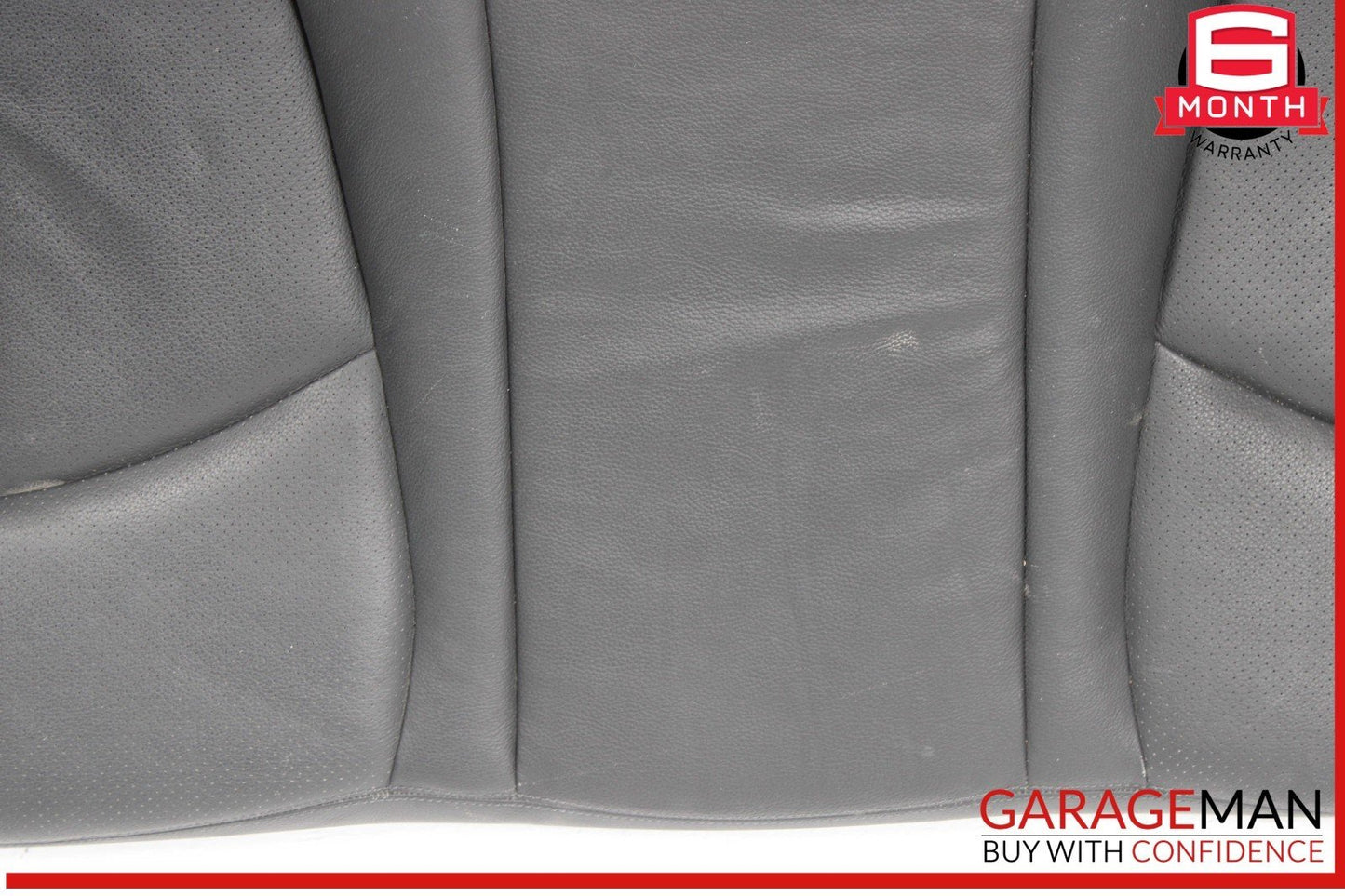 03-06 Mercedes W211 E320 E500 E55 AMG Rear Seat Lower Cushion Leather Black OEM