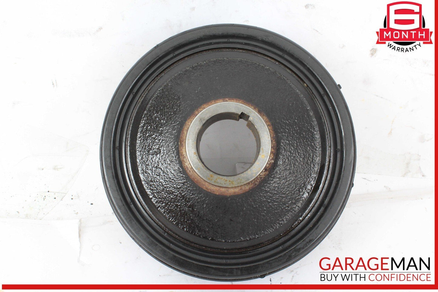 05-12 Mercedes W212 E350 Wagon Engine Motor Crankshaft Pulley Vibration Damper