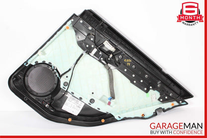 08-14 Mercedes W204 C250 C300 C350 Rear Left Interior Door Panel Assy Anthracite