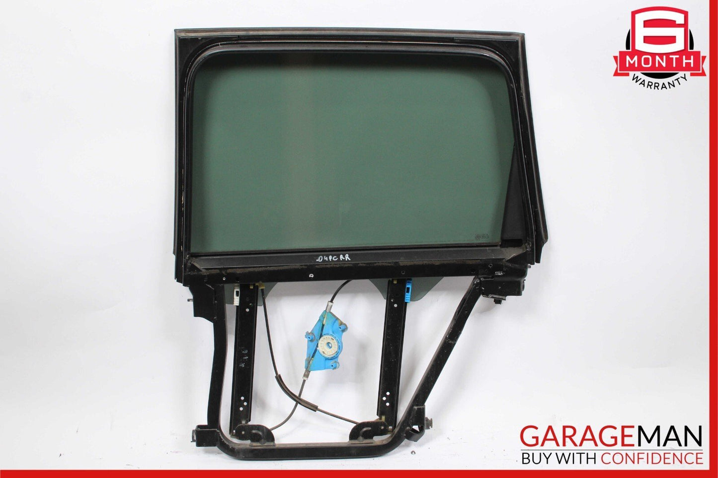 03-06 Porsche Cayenne 955 Rear Right Door Frame Window Regulator Glass Panel