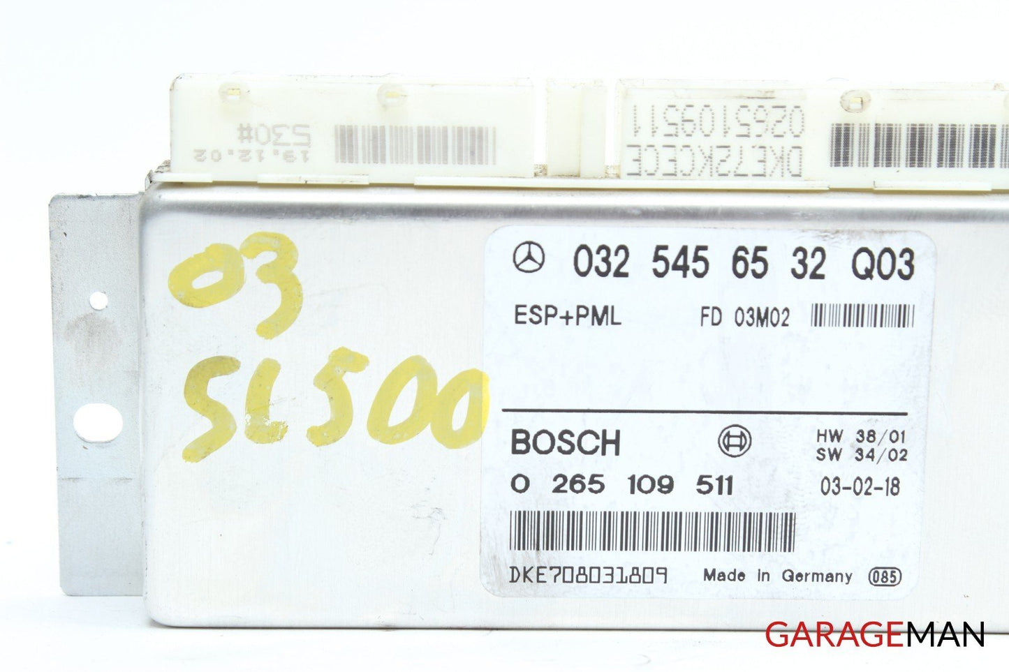 03-06 Mercedes R230 SL500 E500 ABS ESP Anti Brake Computer Control Module OEM