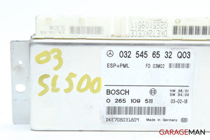 03-06 Mercedes R230 SL500 E500 ABS ESP Anti Brake Computer Control Module OEM
