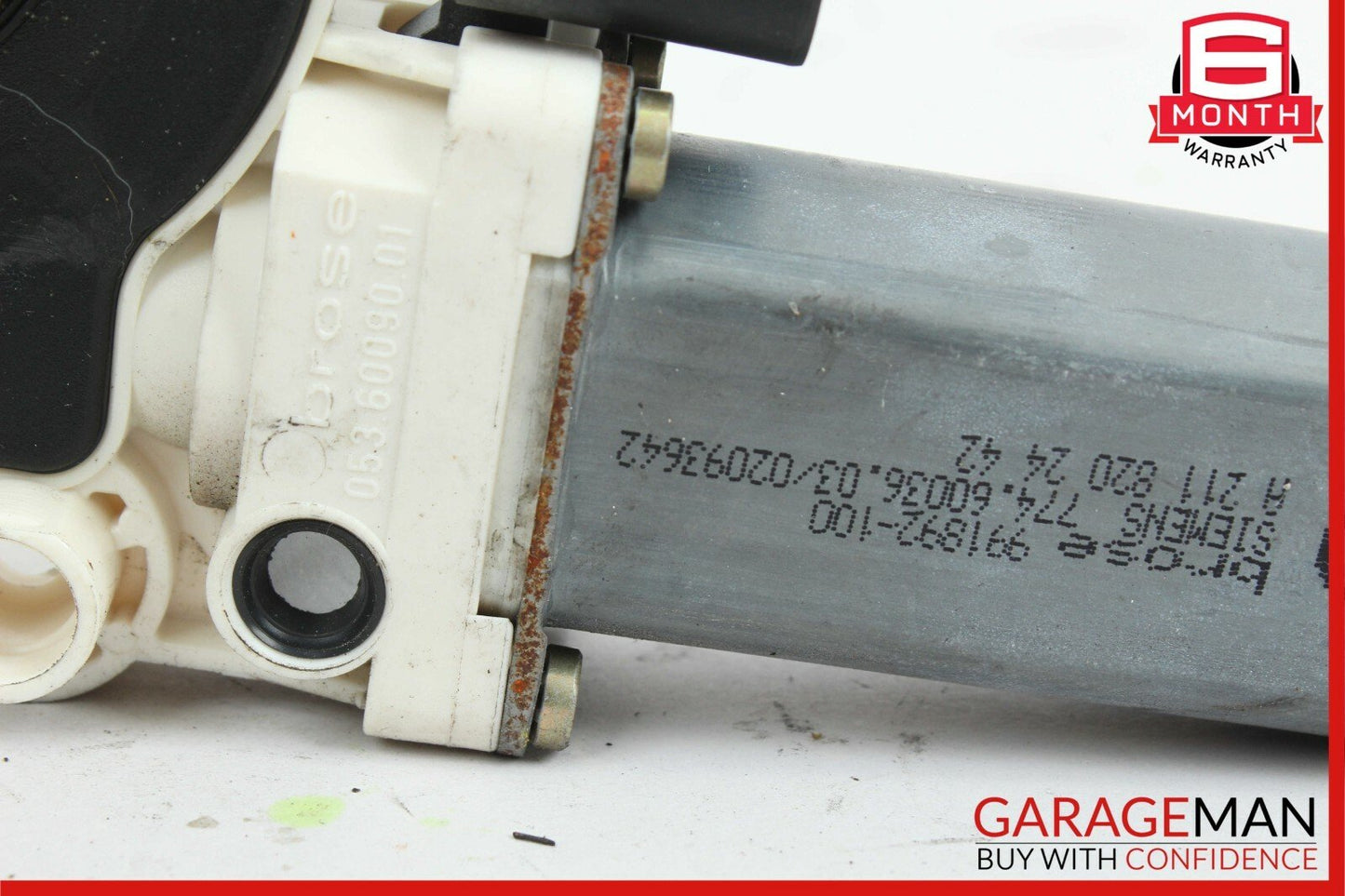 03-09 Mercedes W211 E350 E500 Rear Right Side Window Regulator Motor OEM