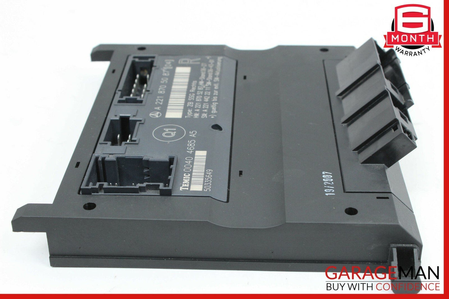 07-13 Mercedes W221 S63 AMG Front Right Passenger Side Seat Controller Module