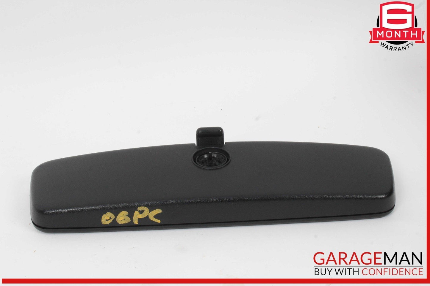 03-10 Porsche Cayenne 955 957 Interior Top Upper Rear View Mirror Black OEM