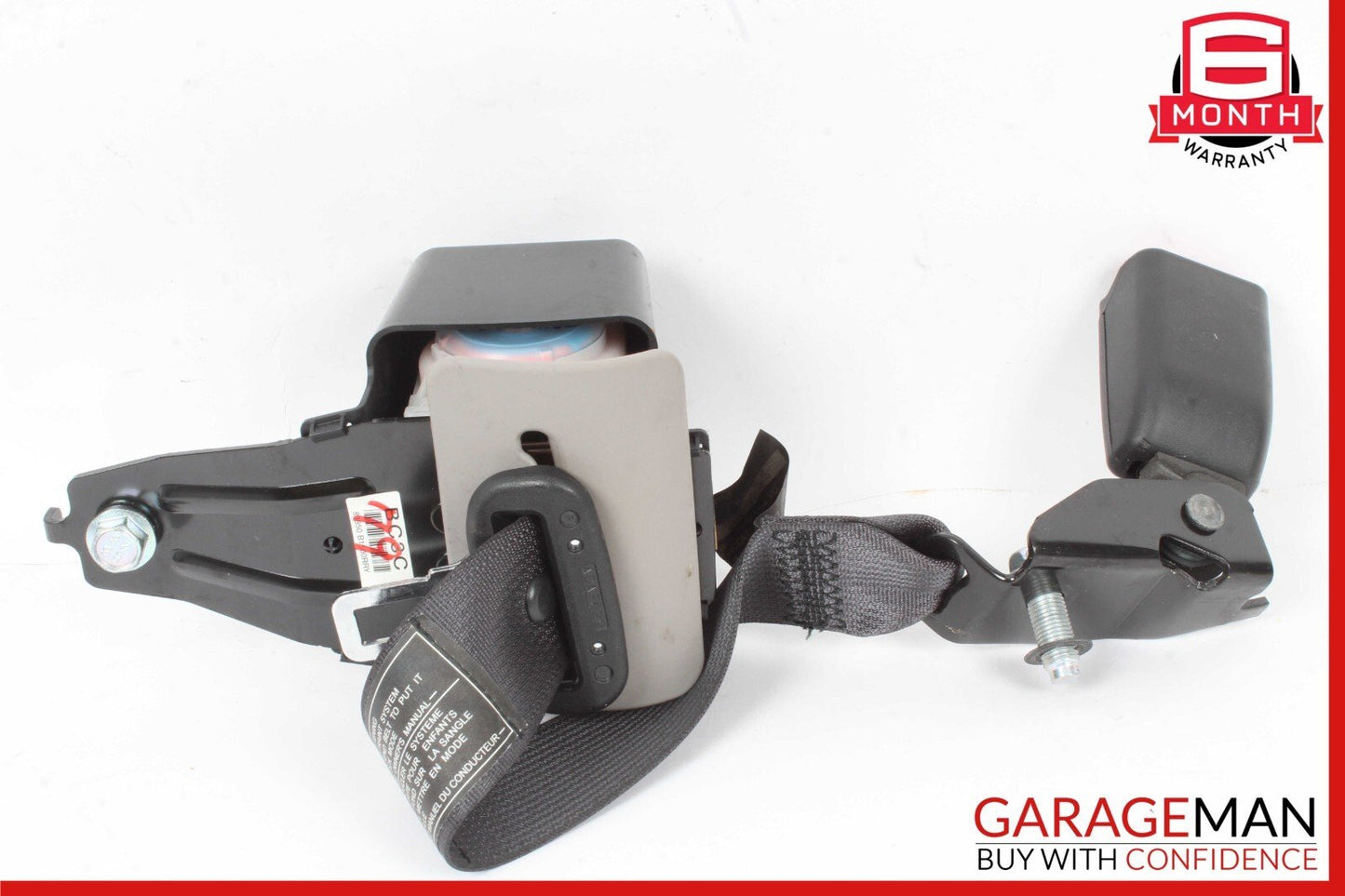 15-17 Hyundai Genesis Rear Center Seatbelt Seat Belt Retractor w/ Buckle OEM
