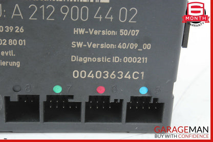 08-14 Mercedes W204 C250 C300 Front Left Side Door Control Module Unit OEM