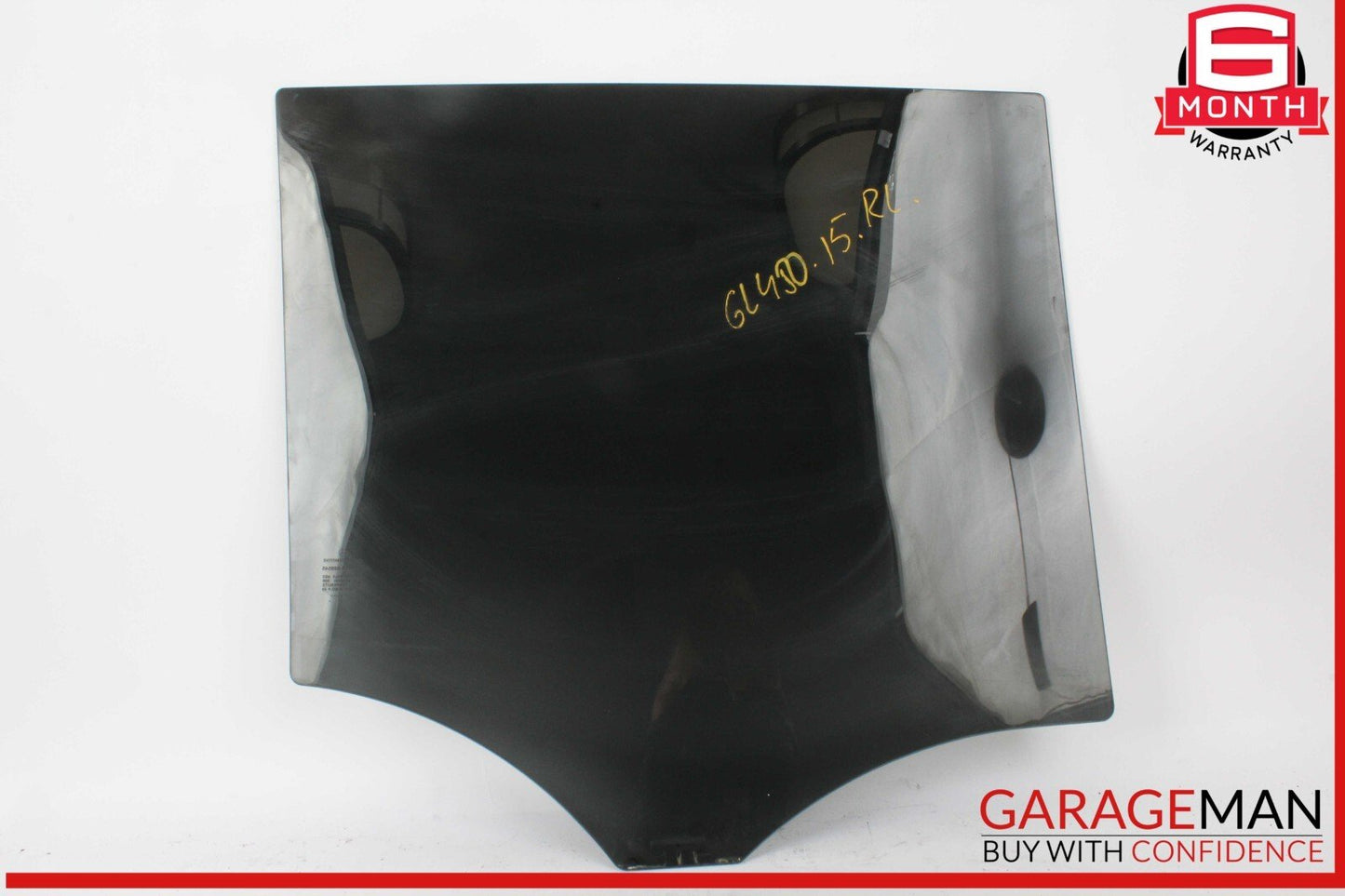 13-19 Mercedes X166 GL450 GLS550 Rear Left Side Window Glass 1667352510 OEM