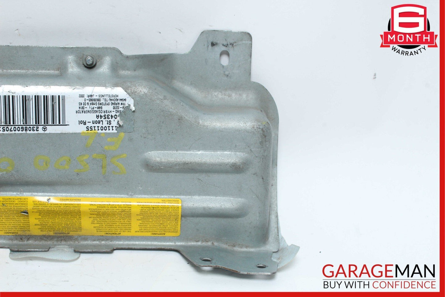 03-12 Mercedes R230 SL500 SL600 Knee Airbag Air Bag Left Driver Side OEM