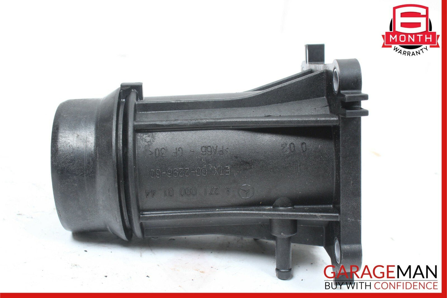 12-14 Mercedes W204 C250 1.8L Air Intake Pipe Hose Pressure Sensor Assembly