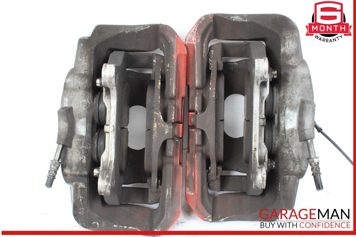 12-17 Audi A7 Front Left and Front Right Side Brake Caliper Calipers Set OEM