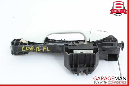 08-17 Mercedes W204 C250 Front Left Driver Side Exterior Door Handle White OEM