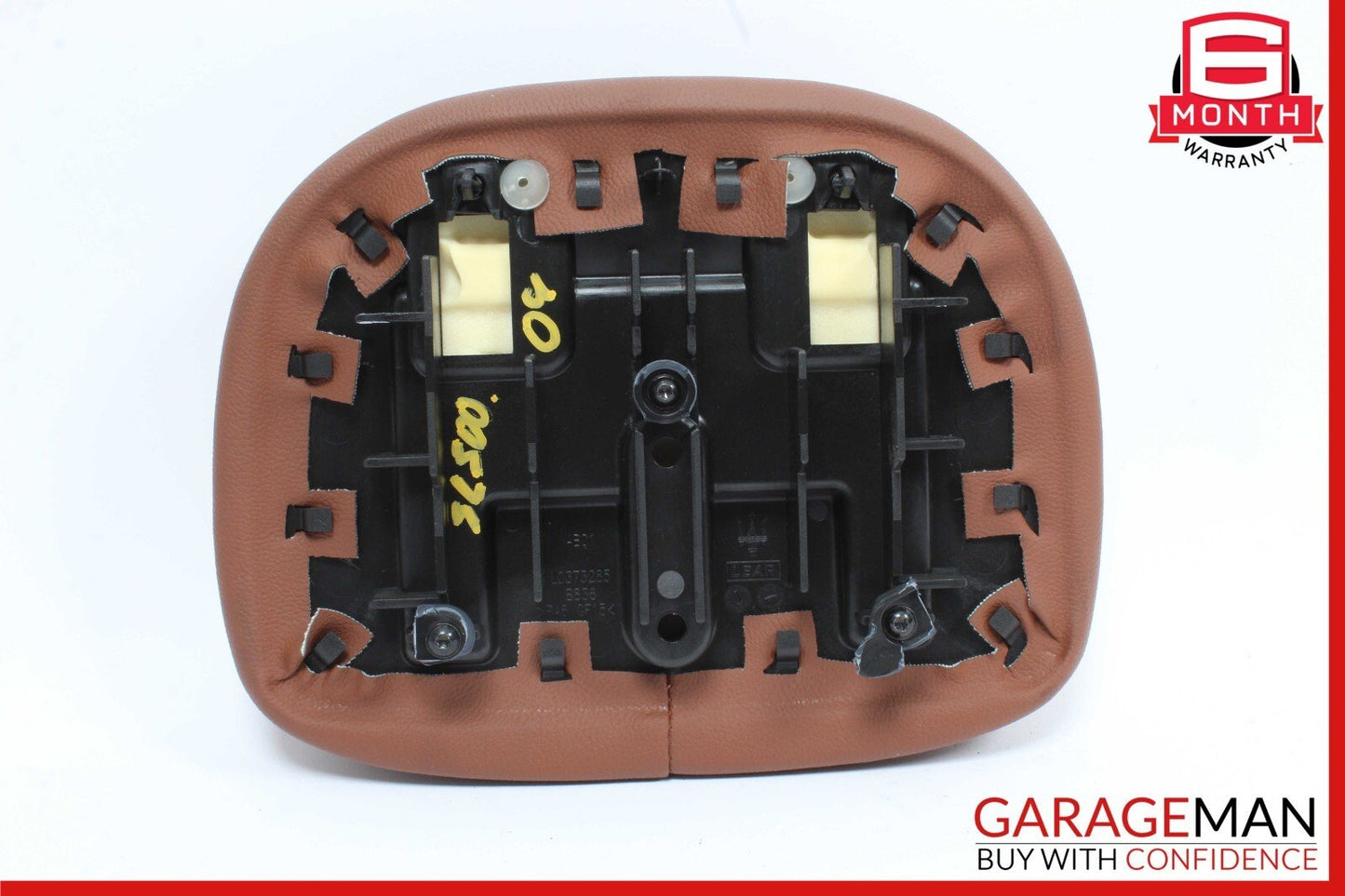 14-17 Maserati Ghibli Front Left or Right Seat Headrest Head Rest Brown OEM