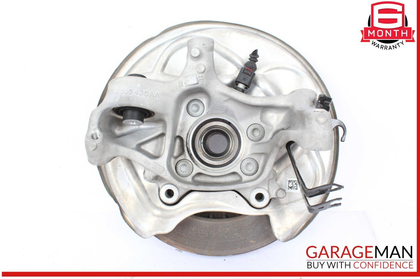 17-24 Audi A4 Allroad Rear Left Driver Side Spindle Knuckle Hub w/ Disc Rotor OEM